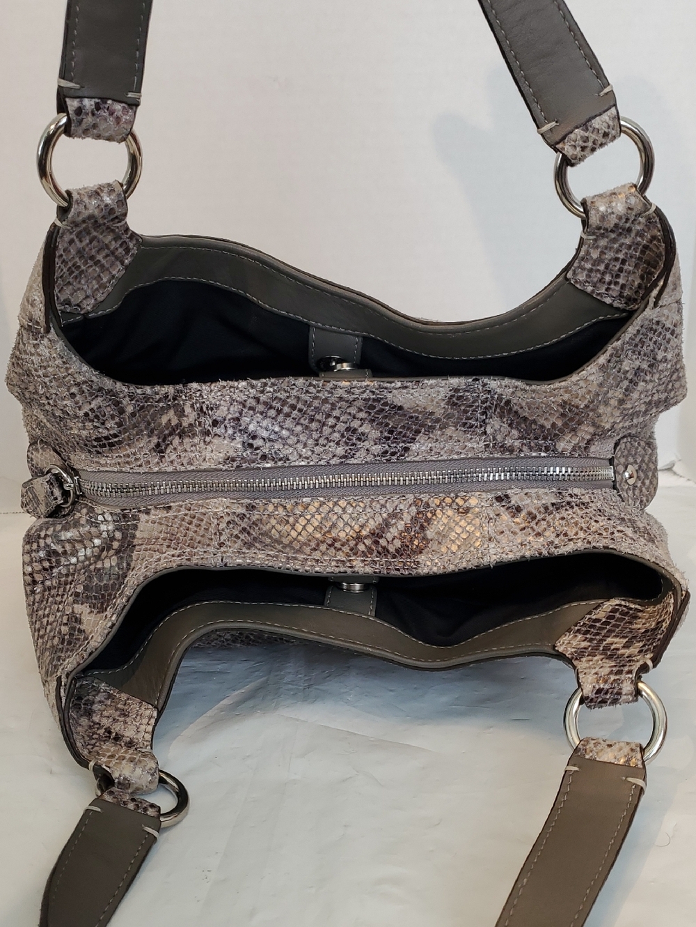 Coach Madison Maggie Snake-Print Bag - Picture 3 of 5